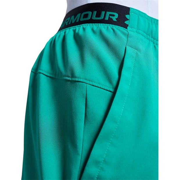 Green / Black - Under Armour - UA Vanish Woven Mens 6in Shorts