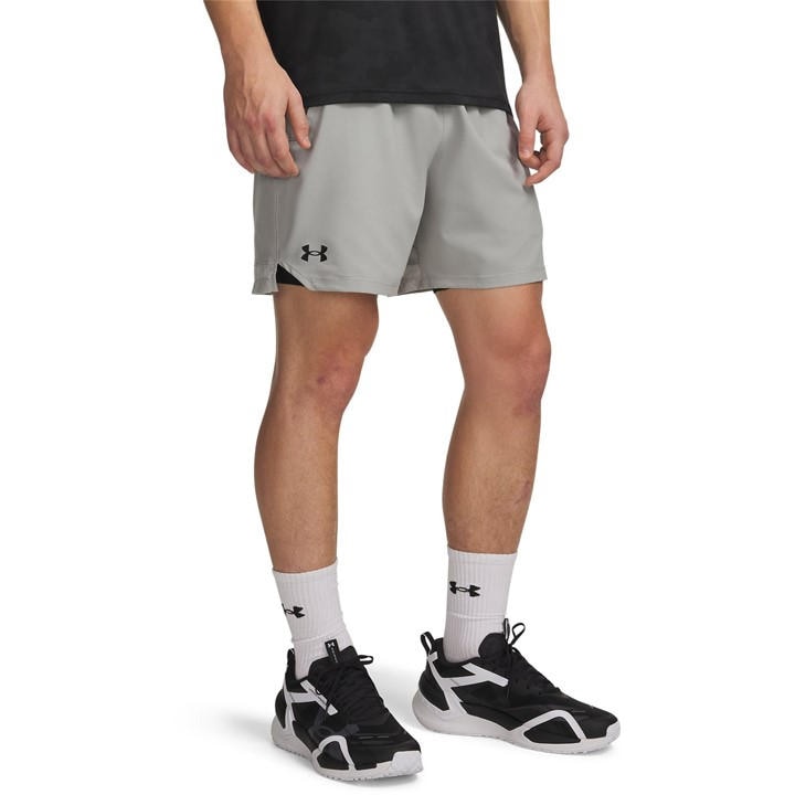 Under Armour Men' Grey Ua Vanish Woven 6In Shorts in Size S, Sports Direct