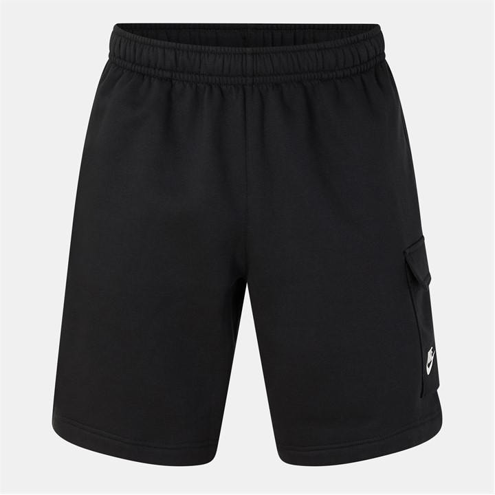 Nike Men's Black Sportswear Club Cargo Shorts in Size XL, Sports Direct