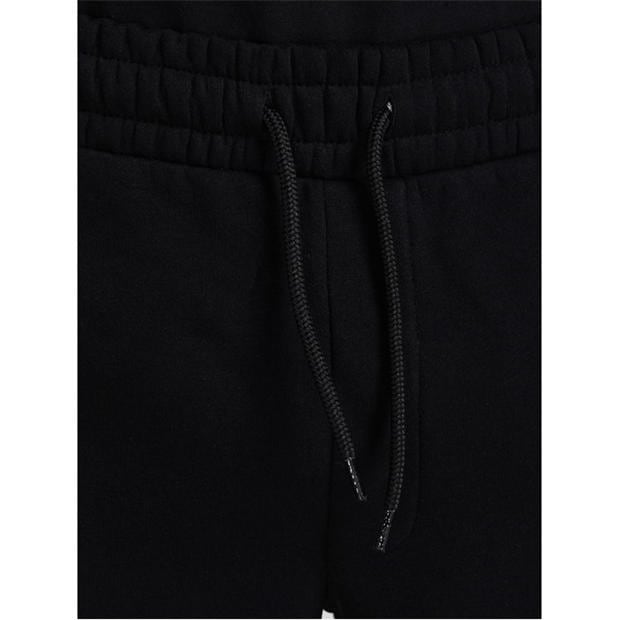 Black - Jack and Jones - Men's Fleece Jogger Shorts