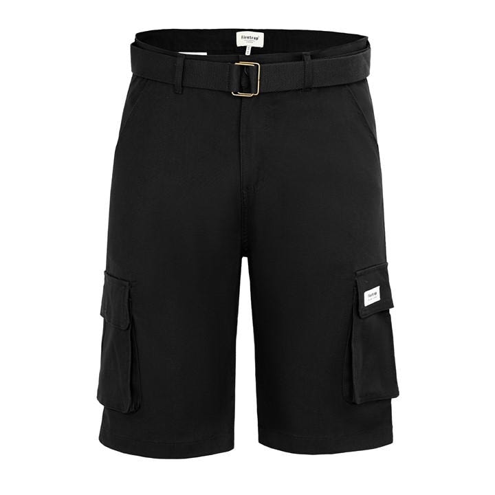 Firetrap Men's Black Cargo Shorts in Size 42 R, Sports Direct