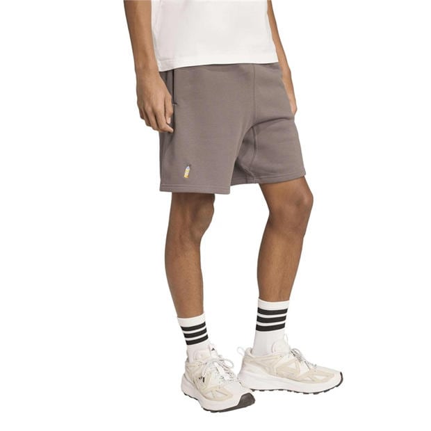Charcoal - adidas - Men's X Fornite Fleece Jogger Shorts