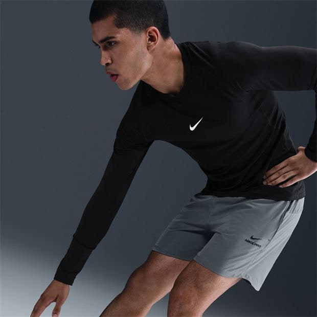 Димно сиво - Nike - Dri-FIT 6 Shorts Mens