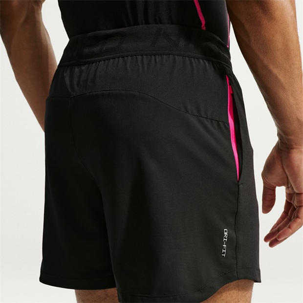 Black/HyperPink - Nike - Dri-FIT 6 Shorts Mens