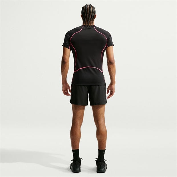 Black/HyperPink - Nike - Dri-FIT 6 Shorts Mens