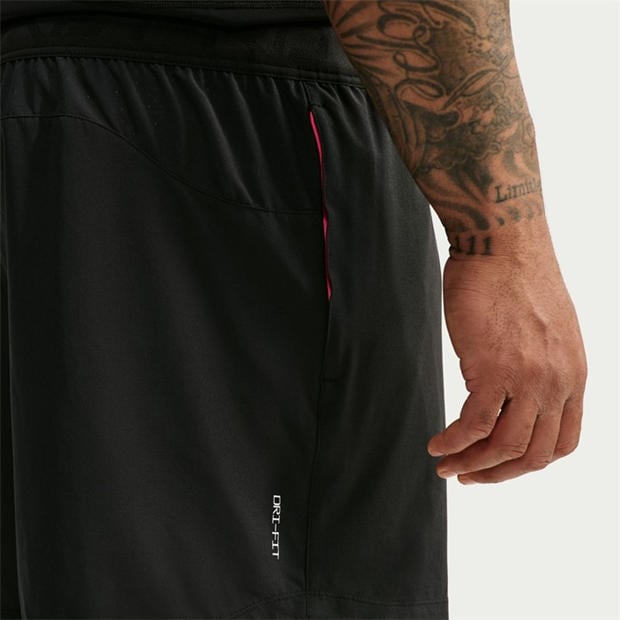 Black/HyperPink - Nike - Dri-FIT 6 Shorts Mens