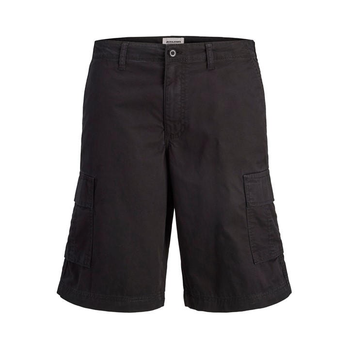 Jack And Jones Men's Black Cargo Shorts in Size L, Sports Direct