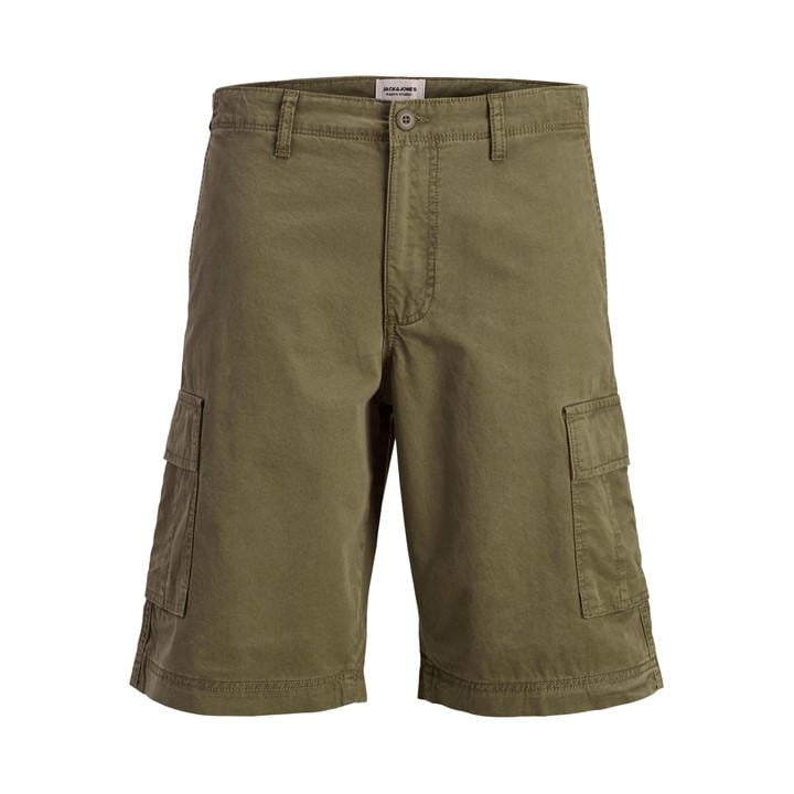 Jack And Jones Men's Green Cargo Shorts in Size L, Sports Direct