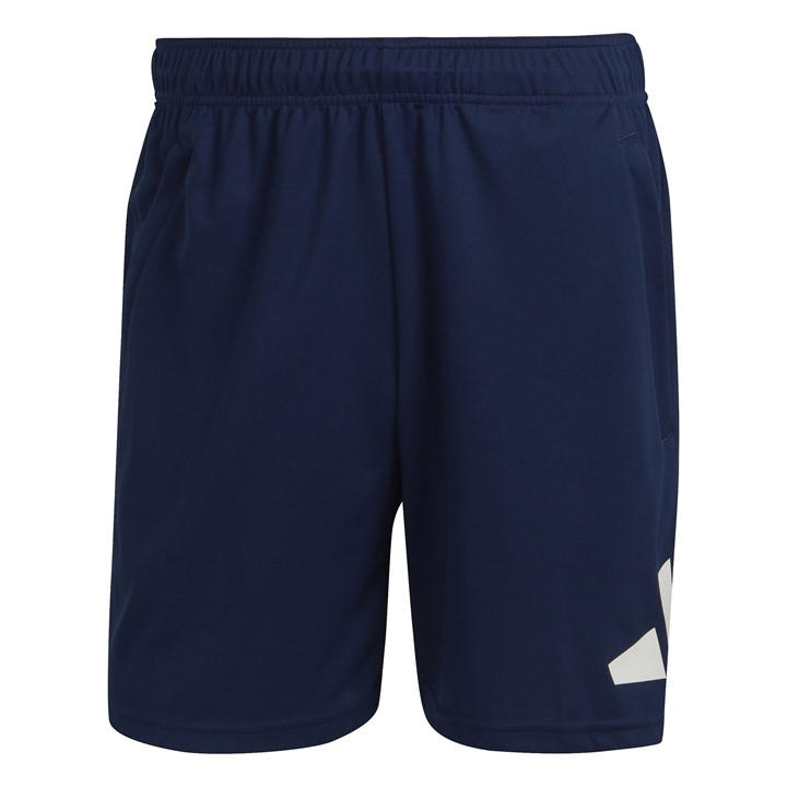 Adidas Men' Blue Tr-Es Logo Sho Gym Short in Size S, Sports Direct