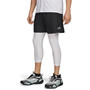 Black/White - Under Armour - Men's Performance Gym Shorts