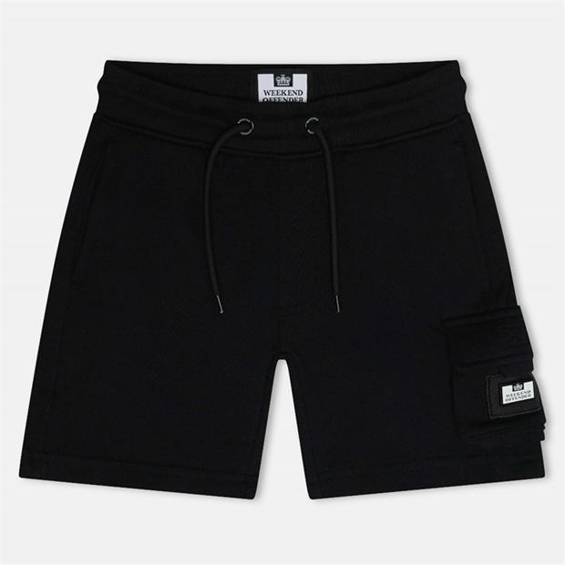 Black - Weekend Offender - Men's Scandium Fleece Jogger Shorts