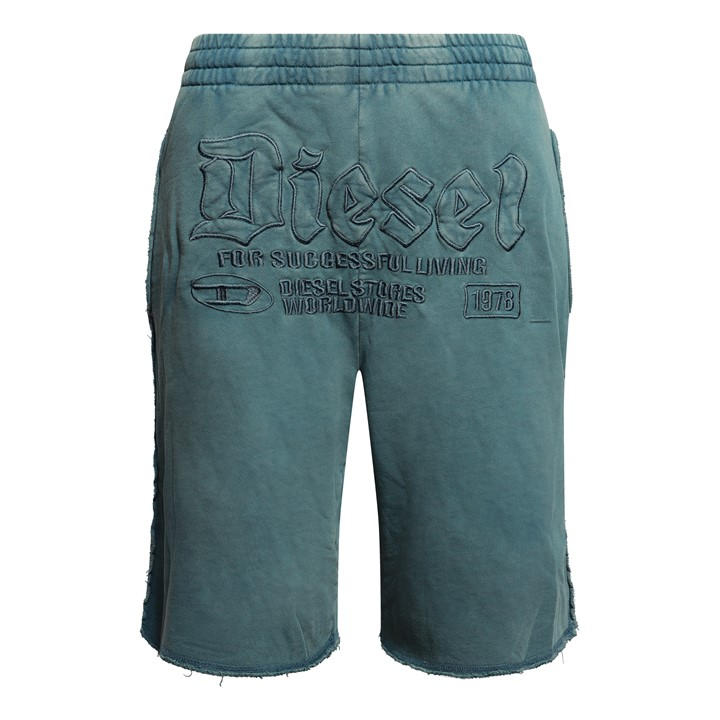 Diesel Men's Blue P-Rawmarshy Calzoncini Jogger Shorts in Size XL, Sports Direct