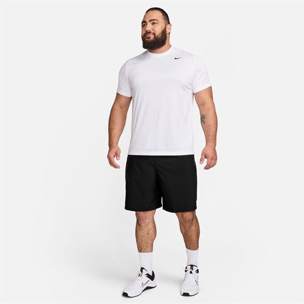 Black/White - Nike - Men's Form Training Shorts