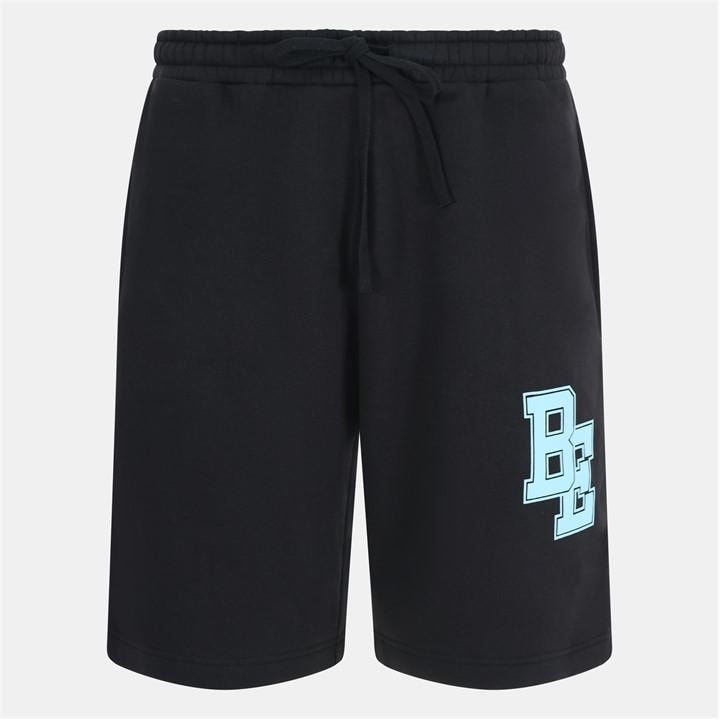 Blank Essentials Men's Black Collegiate Fleece Jogger Shorts in Size 2XL, Sports Direct