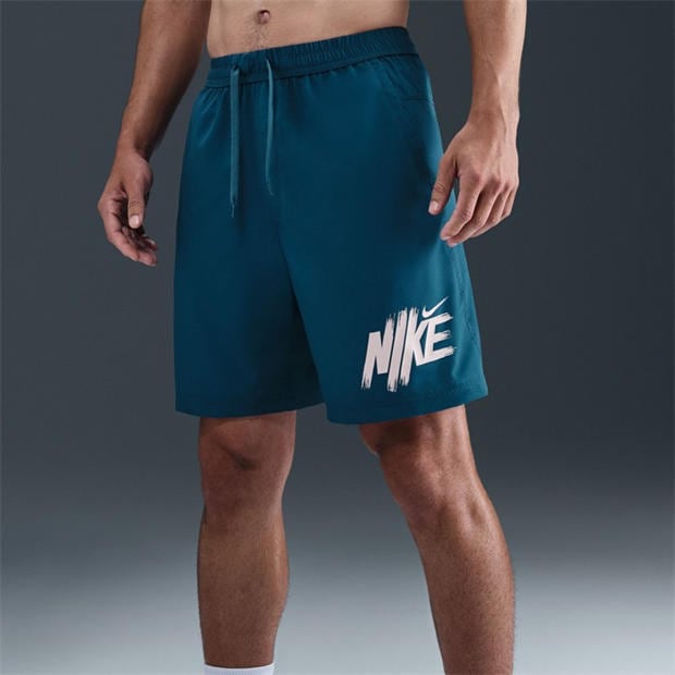 Blue Force/Silt - Nike - Men's Form 9in Gym Shorts