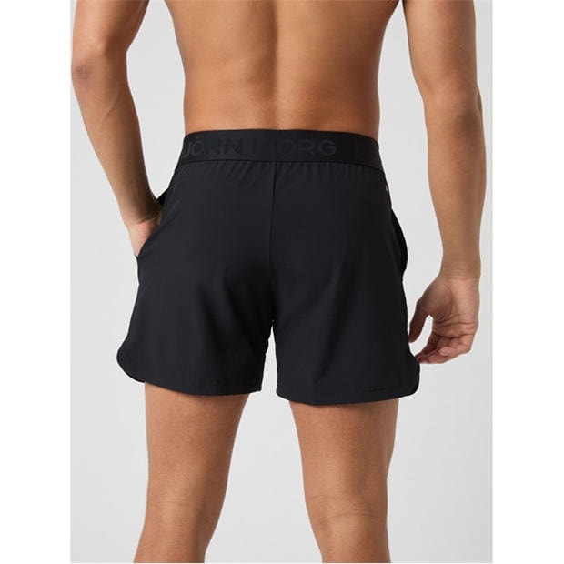 Black - Bjorn Borg - Bjorn Logo 6in Short Sn61