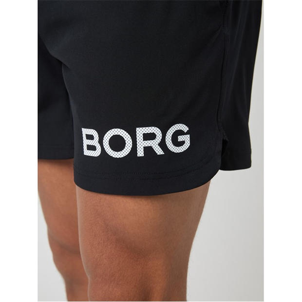 Black - Bjorn Borg - Bjorn Logo 6in Short Sn61