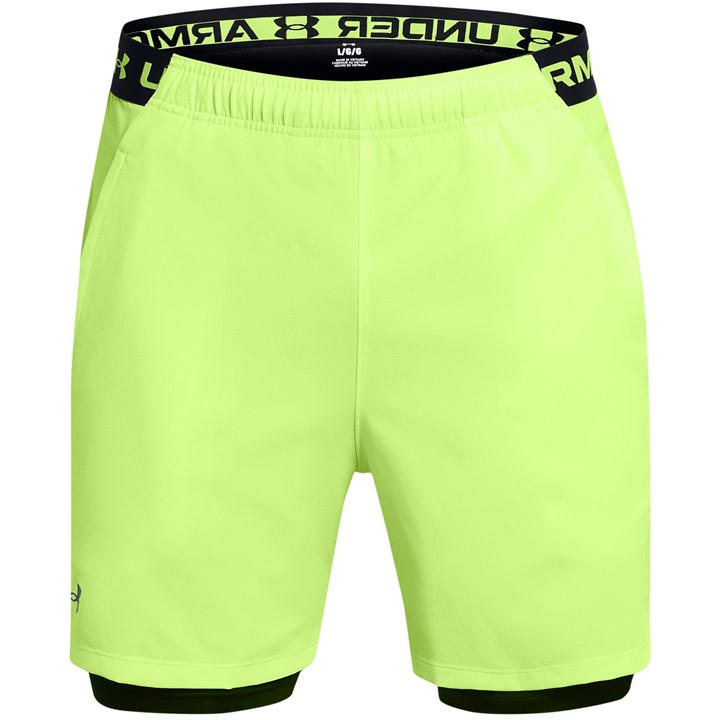 Under Armour Men's Green Vanish 2-In-1 Shorts Small