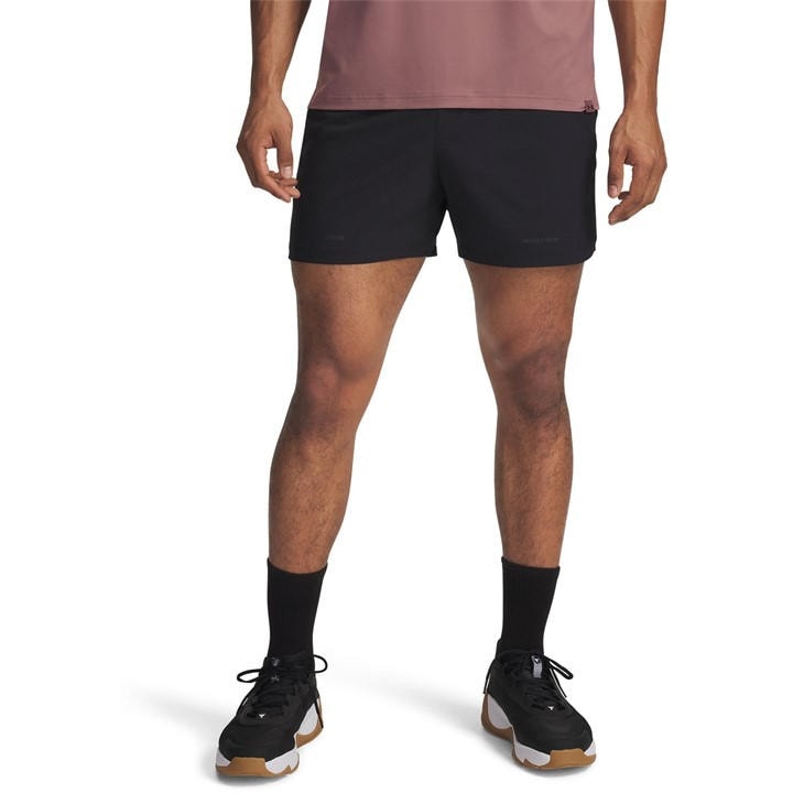 Under Armour Men' Black Project Rock Ultimate Shorts in Size S, Sports Direct
