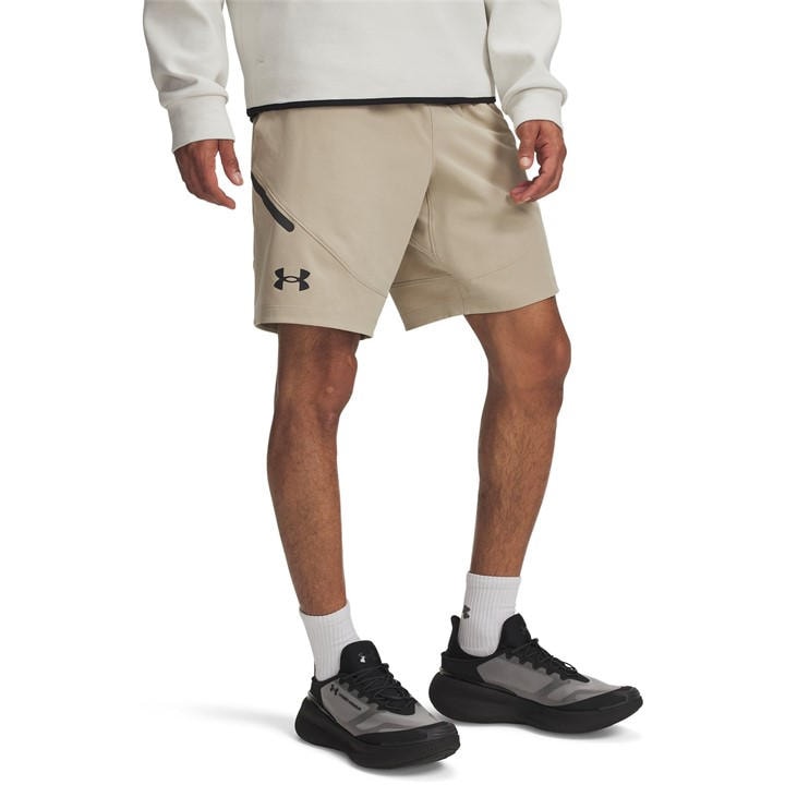 Under Armour Men's Brown Unstoppable Shorts in Size L, Sports Direct