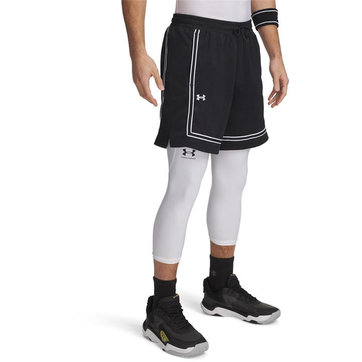 Under Armour Men's Black Ua Baseline Pro Mesh Short Gym in Size 2XL, Sports Direct