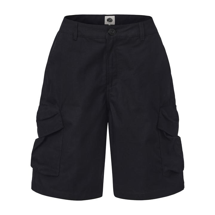 Pretty Green Men's Black Cargo Shorts in Size 2XL, Sports Direct