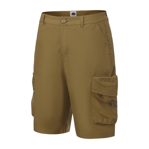 Khaki - Pretty Green - Cargo Shorts Mens