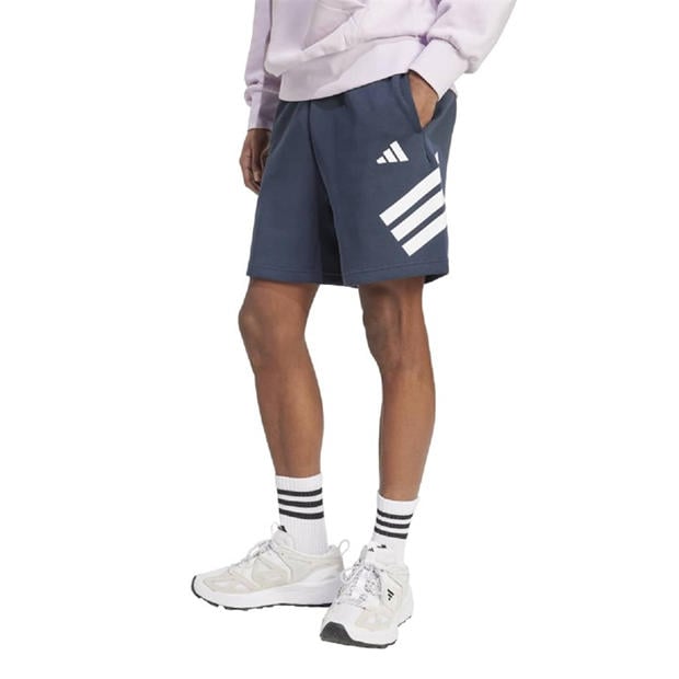 aurora ink - adidas - Men's Future Icons 3-Stripes Performance Shorts