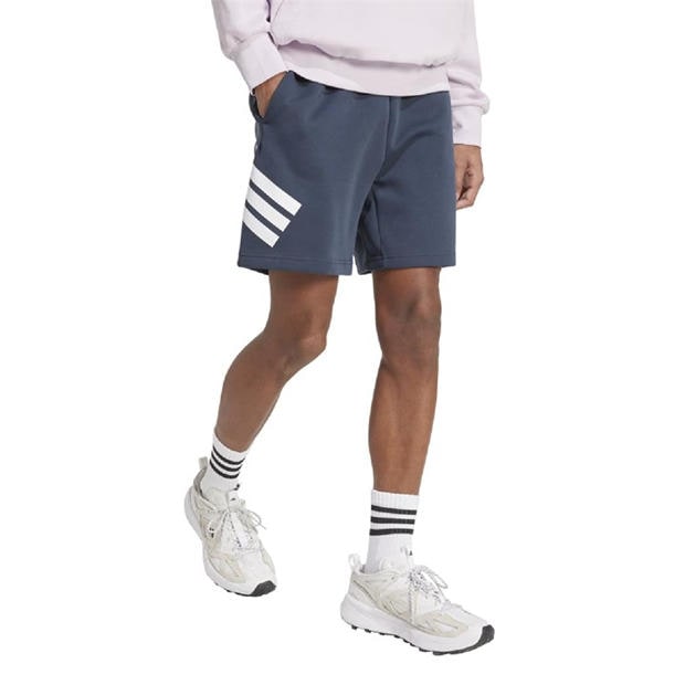 aurora ink - adidas - Men's Future Icons 3-Stripes Performance Shorts