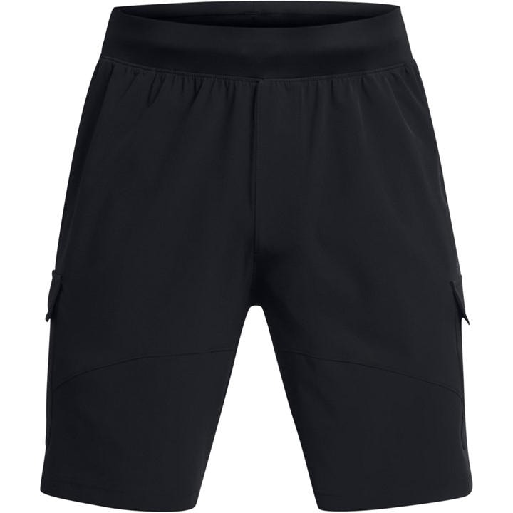 Under Armour Men' Black Stretch Woven Cargo Performance Gym Shorts in Size S, Sports Direct
