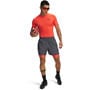 Castlerock/Blk - Under Armour - Men's Performance Gym Shorts