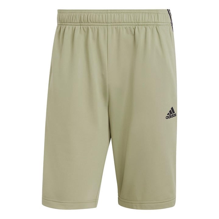 Adidas Men's Green Future Icons 3-Stripes Shorts in Size M, Sports Direct