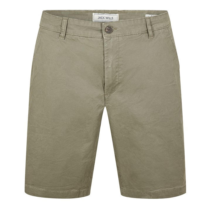 Jack Wills Men's Green Slim Chino Shorts in Size 32 R, Sports Direct