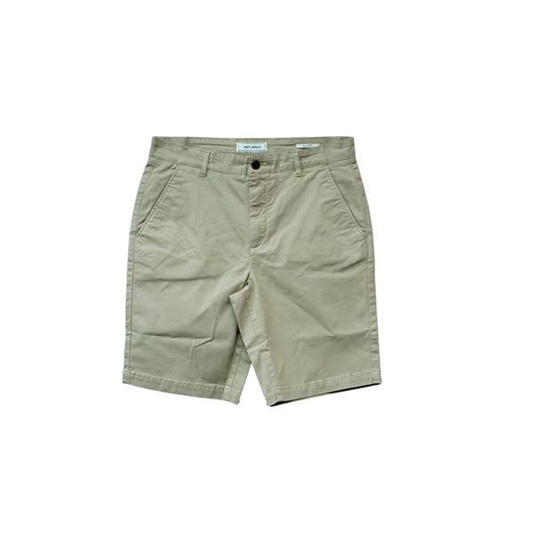 Khaki - Jack Wills - Slim Chino Shorts Mens