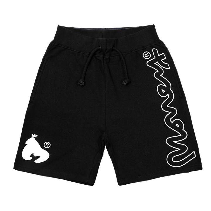 Money Boys Black Sig Ape Short Jnr in Size 7 - 8 Years, Sports Direct