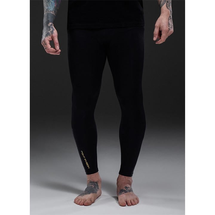 Gym King  Black Gk Compression Leggings  in Size S, Sports Direct