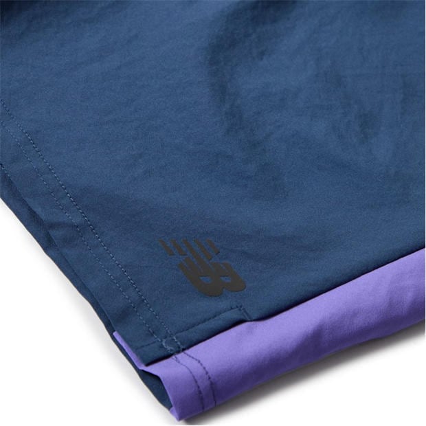 Navy/Purple - New Balance - Men's Performance Gym Shorts