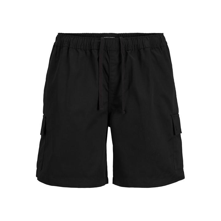 Jack And Jones Men's Black  And  Bill Cargo Shorts in Size L, Sports Direct