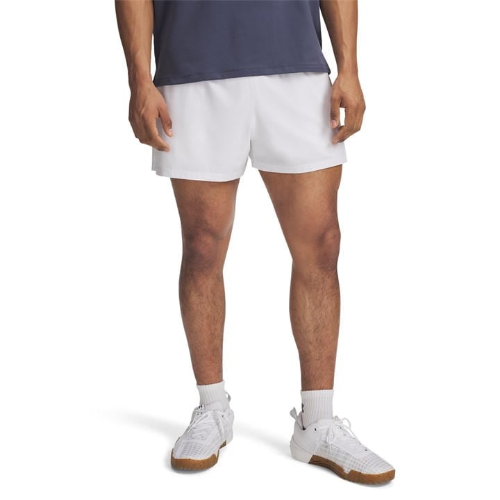 Under Armour Men's White Performance Gym Shorts in Size L, Sports Direct