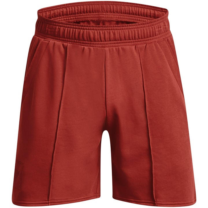 Under Armour Men' Red Rock Terry Performance Gym Shorts in Size S, Sports Direct