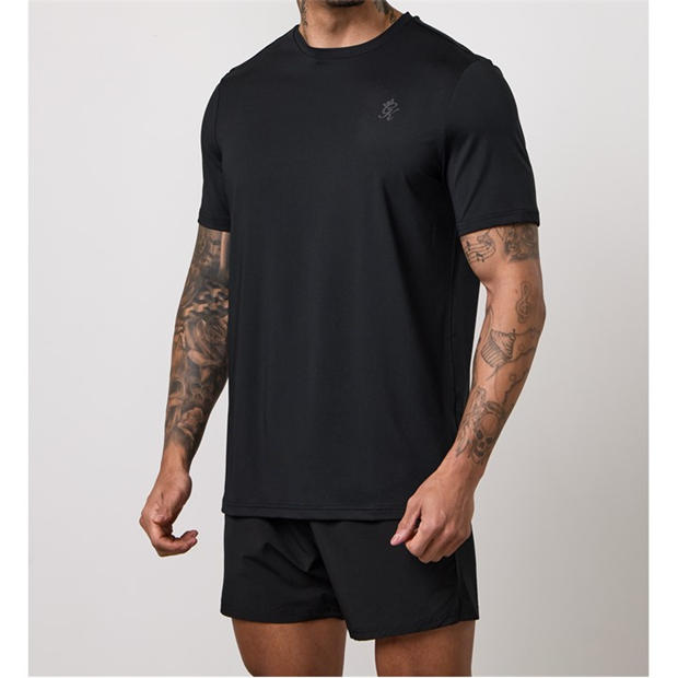 Black - Gym King - Mens Performance Gym Shorts