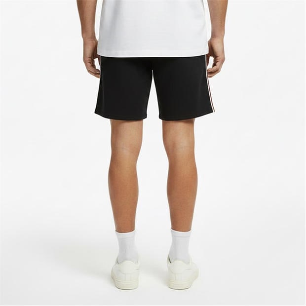 Black 001 - Boss - Men's Fleece Jogger Shorts