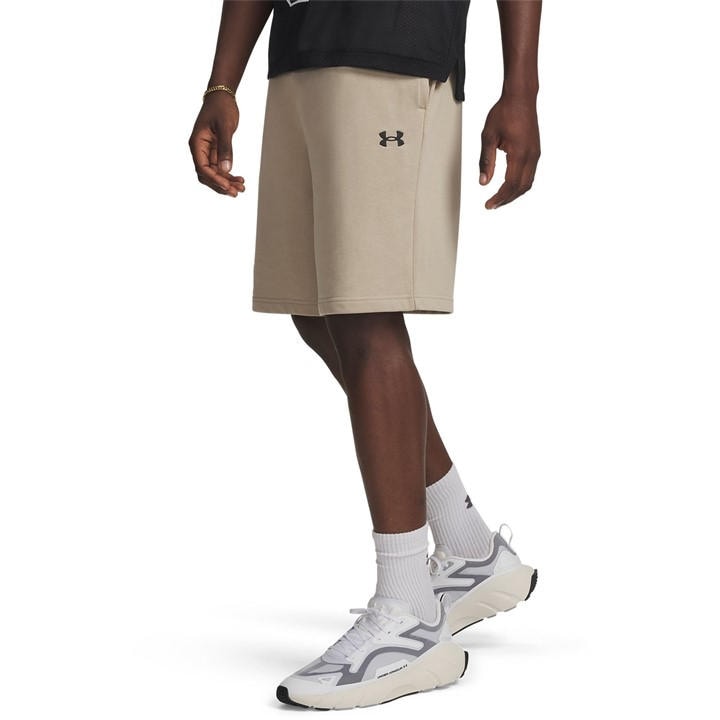 Under Armour Men's Beige Ua Rival Lightweight Shorts in Size L, Sports Direct