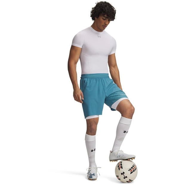 White/Reflect - Under Armour - Men's Performance Gym Shorts