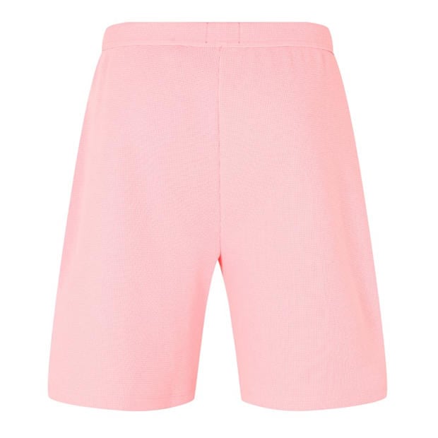 Pink 685 - Boss - Mens BOSS Bodywear Waffle Soft Texture Shorts