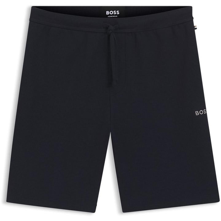 Boss Men's Blue Bodywear Waffle Soft Texture Shorts in Size XL, Sports Direct