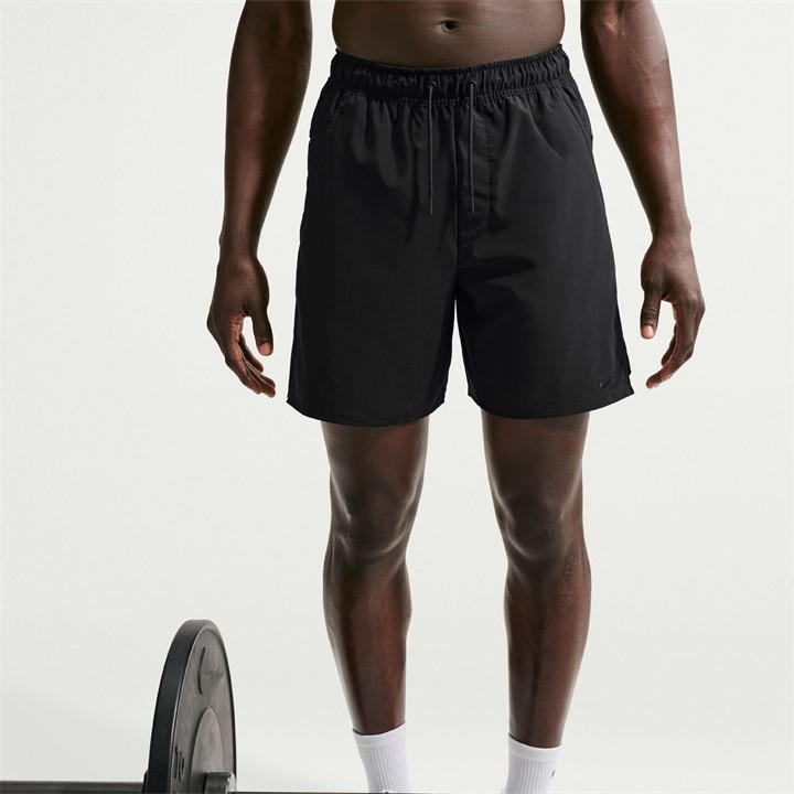Nike Men's Black Dri-Fit Unlimited 7 Unlined Woven Fitness Shorts in Size M, Sports Direct