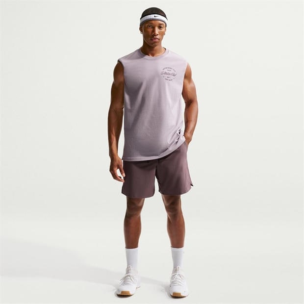 Tattoo/Black - Nike - Dri-FIT Unlimited Men's 7 Unlined Woven Fitness Shorts