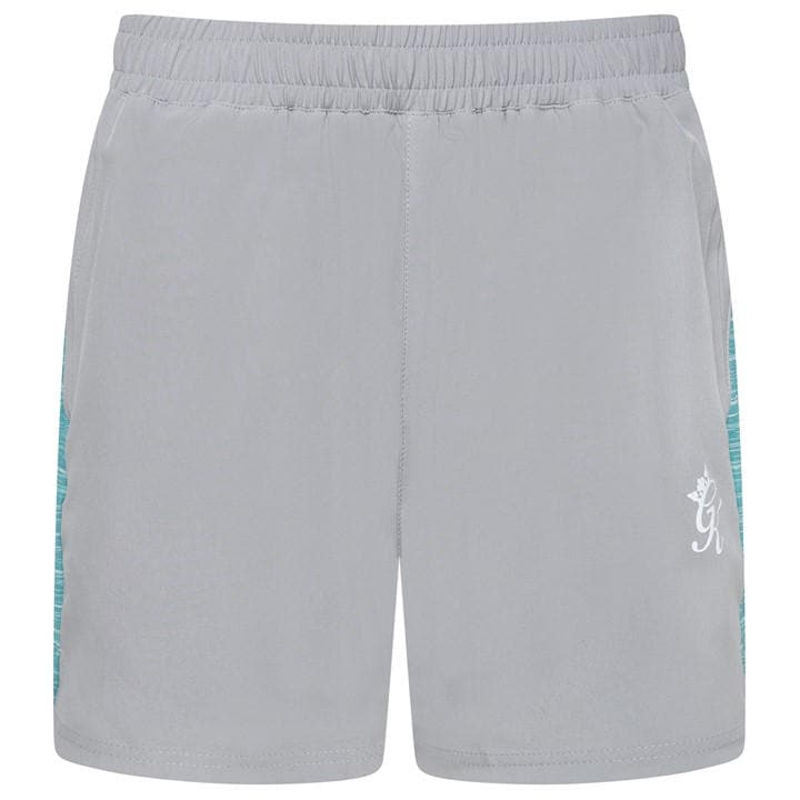 Gym King Men's Grey Energy Space Dye Performance Gym Shorts in Size L, Sports Direct