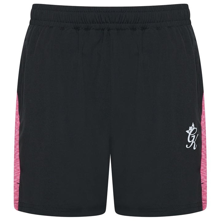 Gym King Men's Black Energy Space Dye Performance Gym Shorts in Size XL, Sports Direct